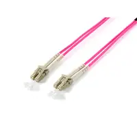 Equip 256515 Cable de fibra óptica e InfiniBand 7,5 m LC Rosa