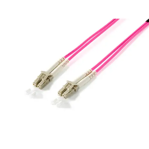 Equip 256515 Cable de fibra óptica e InfiniBand 7,5 m LC Rosa
