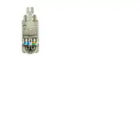 LogiLink MP0080 - CAT.8.1 feldkonfektionierbarer RJ45 Stecker Gris, Acero inoxidab