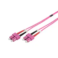 Digitus Cable de conexión multimode de fibra óptica, OM4, SC/SC