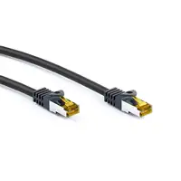 Goobay 91599 cable de red Negro 1,5 m Cat7 S/FTP (S-STP)