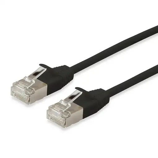 Equip 606129 cable de red Negro 10 m Cat6a F/FTP (FFTP)