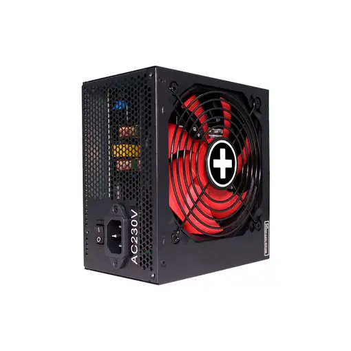 Xilence XN225 unidad de fuente de alimentación 650 W 20+4 pin ATX ATX Negro, Rojo