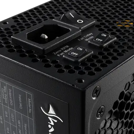 Sharkoon SilentStorm Cool Zero unidad de fuente de alimentación 650 W 20+4 pin ATX