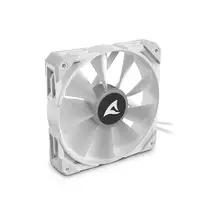 Sharkoon F50 Carcasa del ordenador Ventilador 12 cm Gris, Blanco