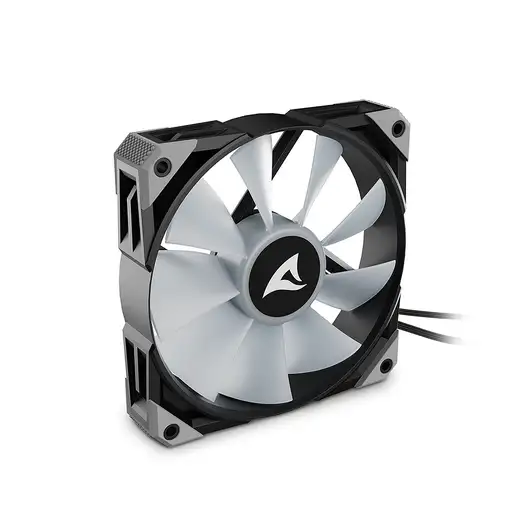 Sharkoon F50 Carcasa del ordenador Ventilador 12 cm Negro, Gris