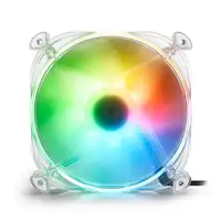 Sharkoon Shark Disc Carcasa del ordenador Ventilador 12 cm Transparente 1 pieza(s)