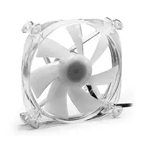 Sharkoon Shark Disc Carcasa del ordenador Ventilador 12 cm Transparente 1 pieza(s)