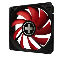Xilence XPF120.R Carcasa del ordenador Ventilador 12 cm Negro, Rojo