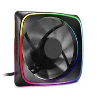 Sharkoon RGB SHARK Lights Carcasa del ordenador Ventilador 12 cm Negro