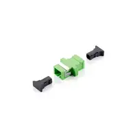 Equip 156144 adaptador de fibra óptica SC/APC 12 pieza(s) Verde