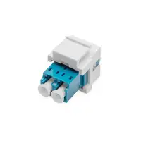 Digitus Acoplamiento para cable de fibra óptica LC/LC dúplex, monomodo, módulo Key