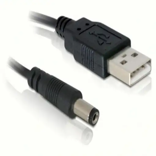 DeLOCK Cable USB Power Negro 1 m USB A