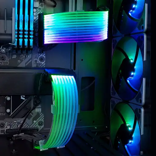 Sharkoon SHARK XTend 16 Universal Tira LED