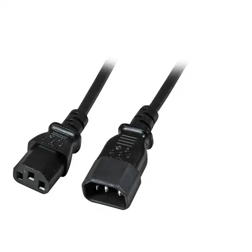 EFB Elektronik EK503.3 cable de transmisión Negro 3 m C14 acoplador C13 acoplador