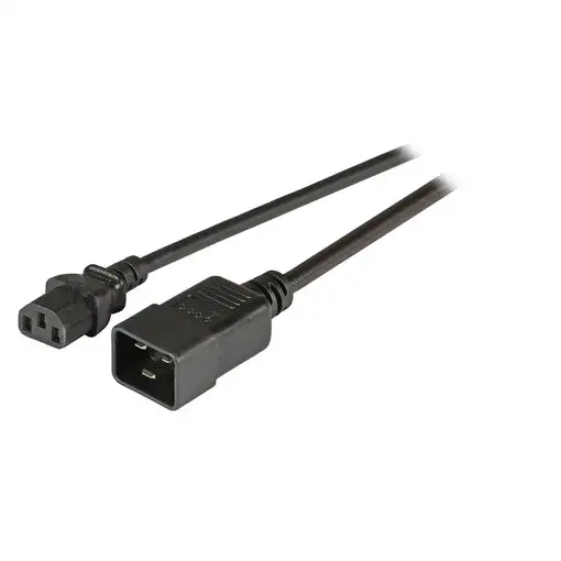 EFB Elektronik EK531.1,8V2 cable de transmisión Negro 1,8 m C20 acoplador C13 acop