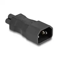 DeLOCK Adaptador de poder IEC 60320 - C14 a C5, macho/hembra, 2,5 A, recto