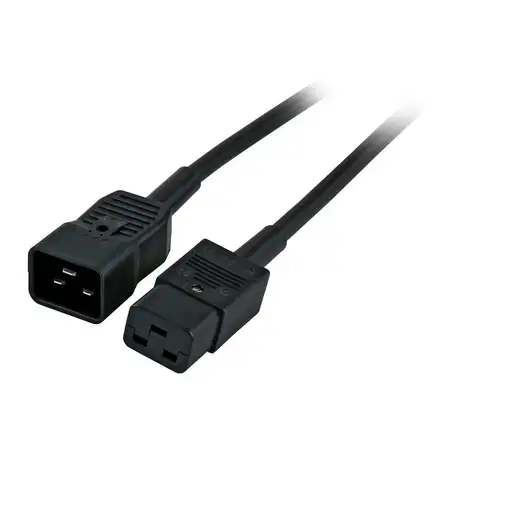 EFB Elektronik EK519.5 cable de transmisión Negro 5 m C20 acoplador C19 acoplador