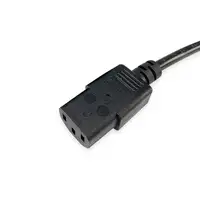 Equip 112300 Negro 2 m BS 1363 C13 acoplador