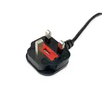 Equip 112300 Negro 2 m BS 1363 C13 acoplador
