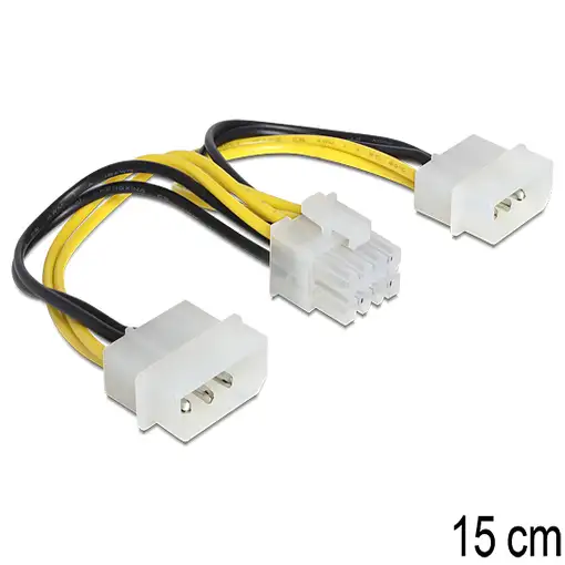 DeLOCK 83410 cable de alimentación interna 0,15 m