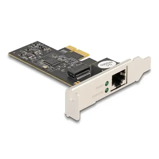 DeLOCK Tarjeta PCI Express x1 a 1 x RJ45 5 Gigabit LAN