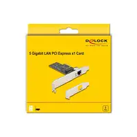 DeLOCK Tarjeta PCI Express x1 a 1 x RJ45 5 Gigabit LAN
