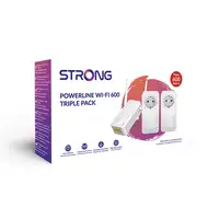 Strong Powerline WiFi 600 Triple Pack V2 600 Mbit/s Ethernet Blanco 3 pieza(s)