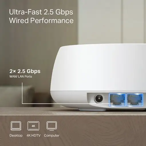 TP-Link DECO BE25(2-PACK) sistema Wi-Fi Mesh (Wi-Fi en malla) Doble banda (2,4 GHz