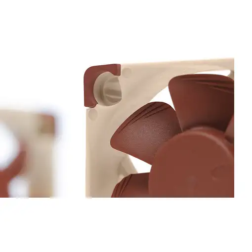 Noctua NF A4x10 PWM Carcasa del ordenador Ventilador 4 cm Beige, Rojo