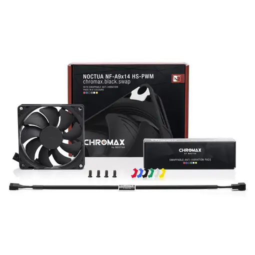 Noctua NF-A9X14 HS-PWM CH.BK.S sistema de refrigeración para ordenador Carcasa del