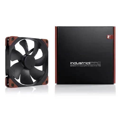 Noctua NF-A14 Carcasa del ordenador Ventilador 14 cm Negro, Marrón 1 pieza(s)