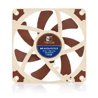 Noctua NF-A12x15 FLX Carcasa del ordenador Ventilador 12 cm Beige, Marrón