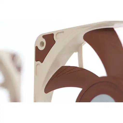 Noctua NF-A12x15 FLX Carcasa del ordenador Ventilador 12 cm Beige, Marrón