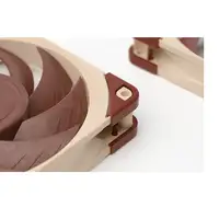 Noctua NF A12x25 FLX Carcasa del ordenador Ventilador 12 cm Beige, Rojo
