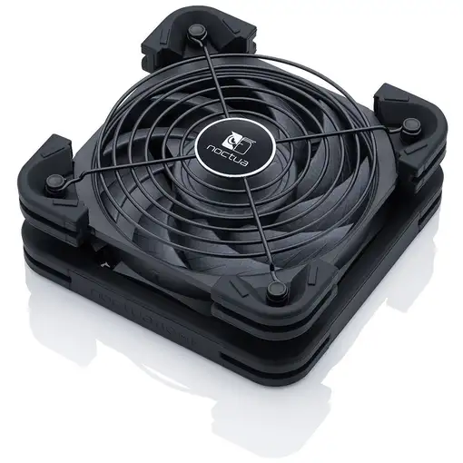 Noctua NV-FS2 sistema de refrigeración para ordenador Ventilador 12 cm Negro 1 pie