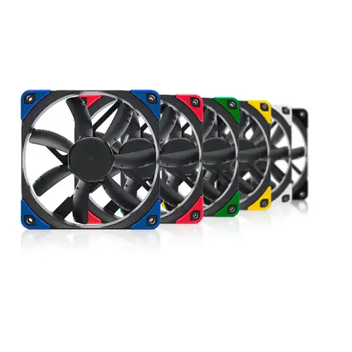 Noctua NF-S12A PWM chromax.black.swap Carcasa del ordenador Ventilador 12 cm Negro
