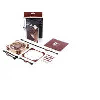 Noctua NF A12x25 5V PWM Carcasa del ordenador Ventilador 12 cm Beige, Rojo