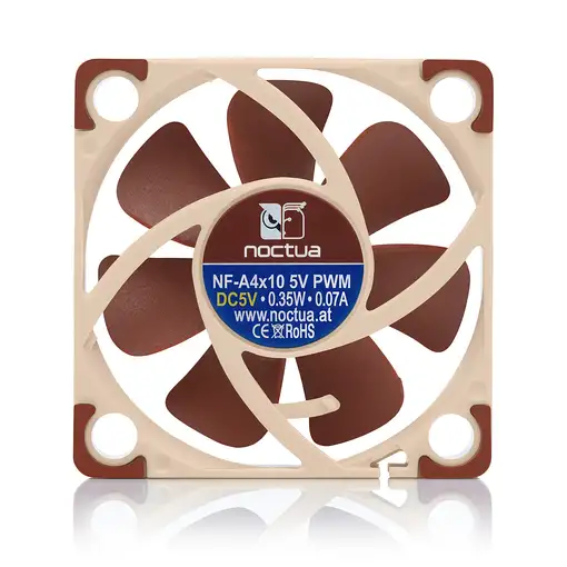Noctua NF A4x10 5V PWM Carcasa del ordenador Ventilador 4 cm Marrón
