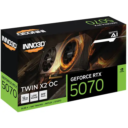 INNO3D GeForce RTX 5070 TWIN X2 OC NVIDIA 12 GB GDDR7