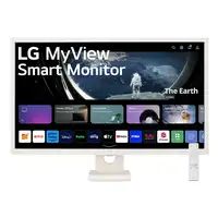 LG 32SR50F-W pantalla para PC 80 cm (31.5") 1920 x 1080 Pixeles Full HD LED Blanco
