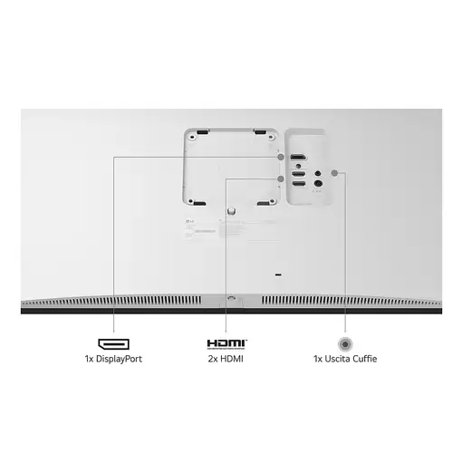 LG 27US550-W pantalla para PC 68,6 cm (27") 3840 x 2160 Pixeles 4K Ultra HD LCD Bl