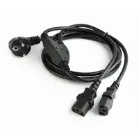 Gembird PC-186-ML6 cable de transmisión Negro 2 m CEE7/4