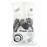 Gembird PC-186-ML6 cable de transmisión Negro 2 m CEE7/4