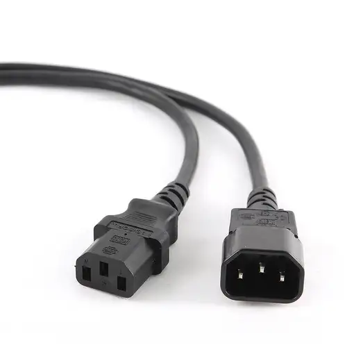 Gembird PC-189-VDE-5M cable de transmisión Negro C14 acoplador