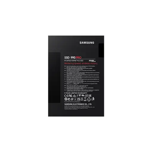 Samsung 990 PRO 2 TB M.2 PCI Express 4.0 NVMe V-NAND MLC