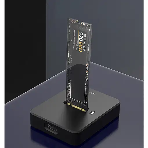 Gembird DD-U3M2 base de conexión para disco duro USB 3.2 Gen 1 (3.1 Gen 1) Type-C