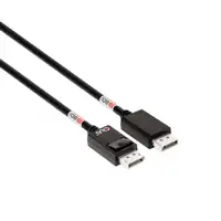 CLUB3D DisplayPort™ 2.1 Cable certificado VESA DP80 bidireccional 4K240Hz, 8K60Hz