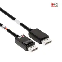 CLUB3D DisplayPort 2.1 Bi-Directional VESA DP80 Certified Cable 4K240Hz, 8K60Hz or