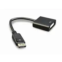 Gembird A-DPM-DVIF-002 adaptador de cable de vídeo 0,1 m DisplayPort DVI Negro